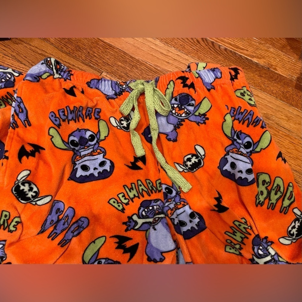 Disney Stitch Halloween Pajama Pants  Size 4/6
